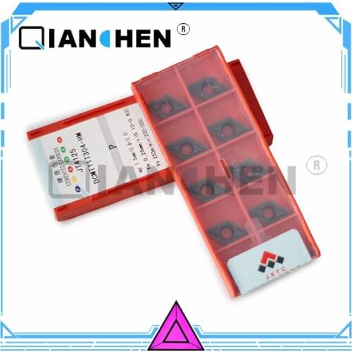 Original JXTC DCMT11T304-HM JT4125 DCMT11T308-HM JT4125 (10pcs/lot) tungsten Carbide Cutting tools insert