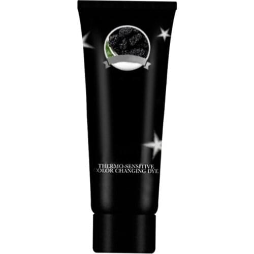 Unisex DIY Thermochromic Color Changing Hair Dye Hair Color Wax Mud Hairdressing Cream Coloring Tool for Home Salon