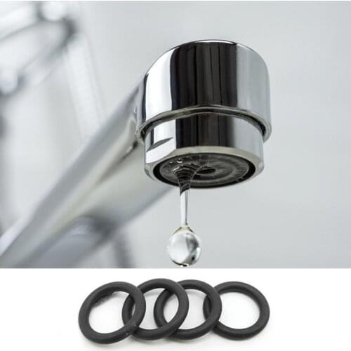 50Pcs O Ring Oil Washer Seals Rubber O-shaped Waterproof Excellent Resilience Multipurpose Gasket Ring Set for Faucets Car