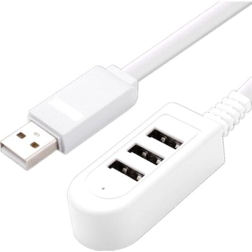 1.2m Usb 3.0 Hubs 1 Male To 3 Female Port Splitter 3 Hub Usb Adapter for Laptop PC Computer for Internet Cafe Office Accessories