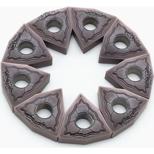10 pieces of WNMG080404 HA PC9030 WNMG080408 HA PC9030 external turning tool 100% original high quality turning insert