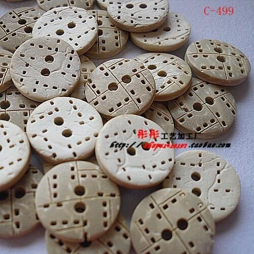 12mm, Natural coconut buttons,Accssories sewing (c-499)