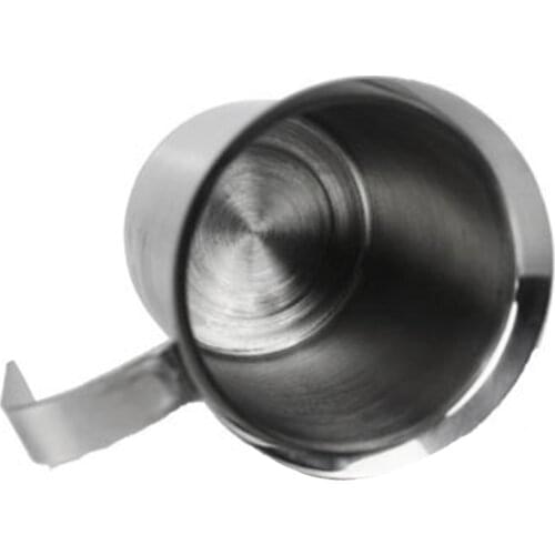 400ml Stainless Steel Mesh Coffee Milk Frother Foamer Milk Pump Creamer