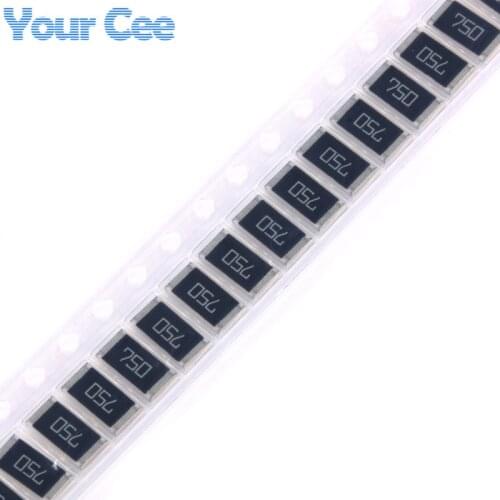 50 pcs 2512 SMD Chip Resistor 75 ohm 75R 750 1W 5% DIY Kit