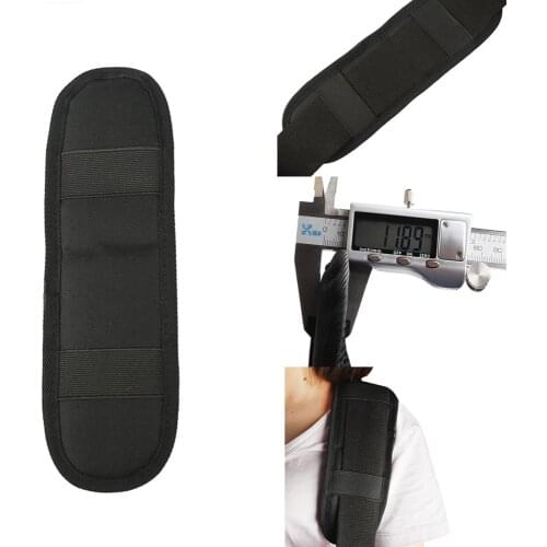 Black Removable Guitar Strap Shoulder Pad Comfortable Protection Padded for Acoustic Electric Guitar Bass Strap Bags Accessories