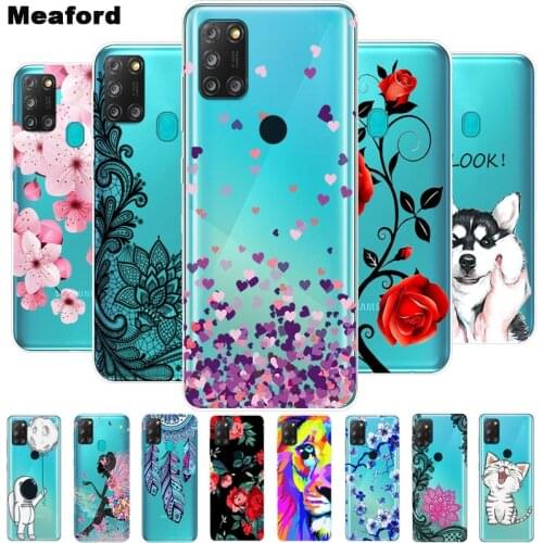For Alcatel 3X 2020 Case TPU Silicone Soft Cartoon Clear Case for Alcatel 3X 2020 Cover for Alcatel 3X 2020 Transparent Coque