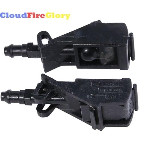 CloudFireGlory For VW Passat B5 Golf 4 MK4 MK4 1998-2004 GOL 2006-2011 Polo Bora A Pair of Windshield Washer Spray 6RD955985