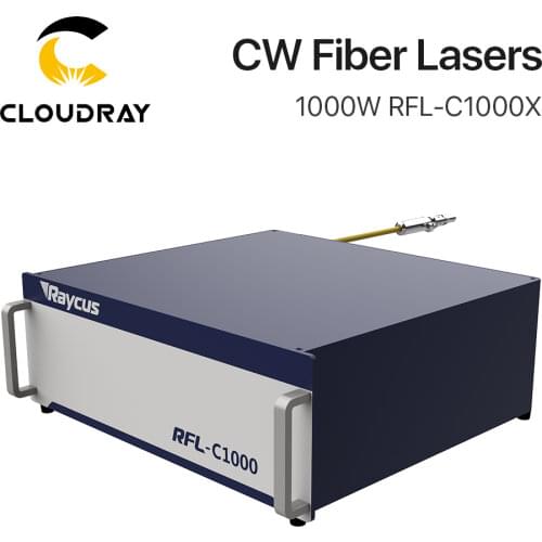 Cloudray Original Raycus Laser Source 1000W Single Module CW Laser RFL-C1000X 2 Years Warranty Overseas Editio for Fiber Cutting