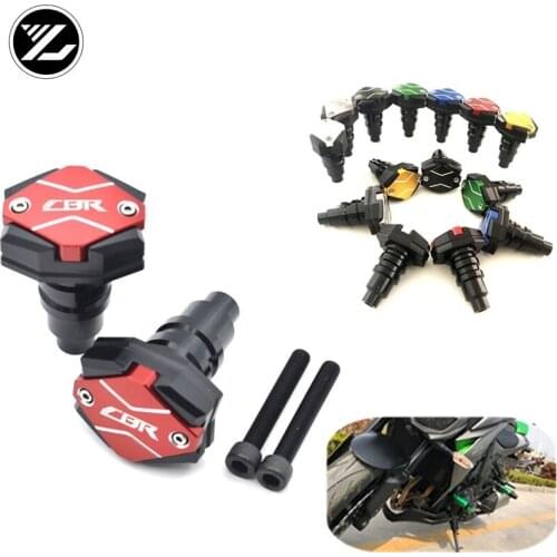 For Honda CBR900RR 929 954 919 599 600 1000R HORNET Motorcycle Falling Protectors Exhaust Frame Slider Anti Crash Pad Protector