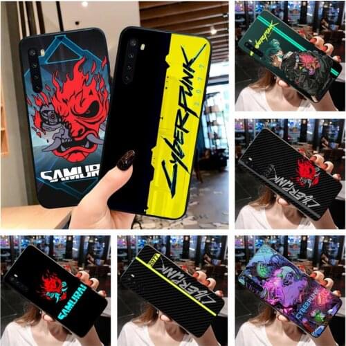 Game C-Cyberpunkes Phone Case For OPPO Realme 6 Pro XT Realme C3 5 Pro C2 RENO2-Z A11X