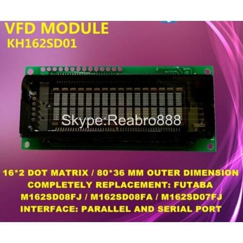 KH162SD01 lcd screen full replacement of LCD1602 and M162SD07FA FJ CU16025 lcd screen
