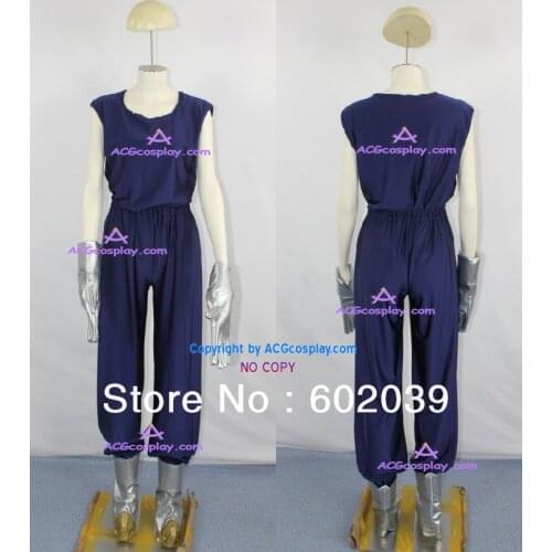 Vegeta super sayian vegeta cosplay costume include faux leather boots cover and gloves acgcosplay costume