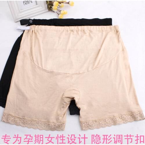 Pregnant women Leggings summer thin pants anti summer safety of pregnant women three abdominal Summer Shorts lace underpants