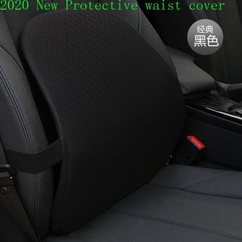 2020 New High quality 3D Foam car seat waist Seat Back Rest Lumbar Cushion For Car Accessories