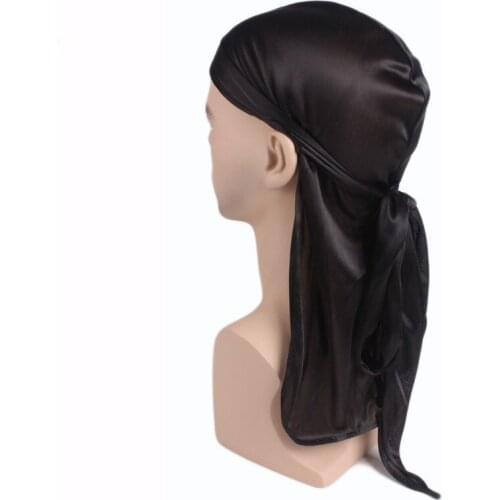 New Unisex Cycling Hat Outdoor Sports Bicycle Headscarf Headgear Men Women Simulation Silk Long Tail Scarf Cap Sunscreen Hat