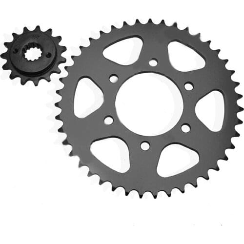 520-43T 15T Front + Back Sprocket Set For Kawasaki Ninja ZX6R 2005-2006 ZX-6R ZX 6R