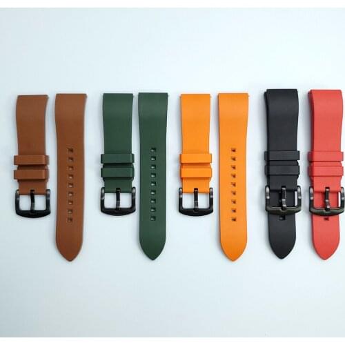 Fluorine Rubber Strap For HUAWEI WATCH GT 2 Pro GT2 Watchband Bracelet For HUAWEI GT 2 PORSCHE DESIGN/Honor GS Pro Silicone Band