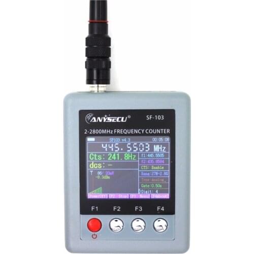 SF-103 2MHz-2800MHz Portable frequency counter SF103 DMR Digital Frequency Meter Wide Range frequency