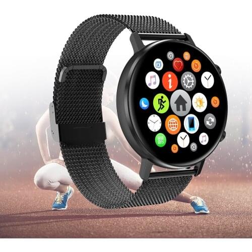 New Smart Watch Men Women SmartWatch Heart Rate Monitor Full Round Touch Smart Watch IP68 Fitness Sport Tracker Bracelet VS DT78