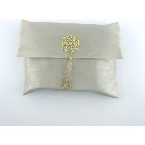 Gold Color Bag, Yasin-i Sheriff Book, Rosary, Prayer Rug Gift Set