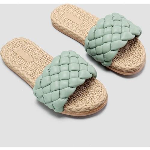 Limoya Martina Nud Puff Mesh Detailed Eva Slippers 'Turkish' Quality 2021 Fashion Design Season Comfort Fast Shipping