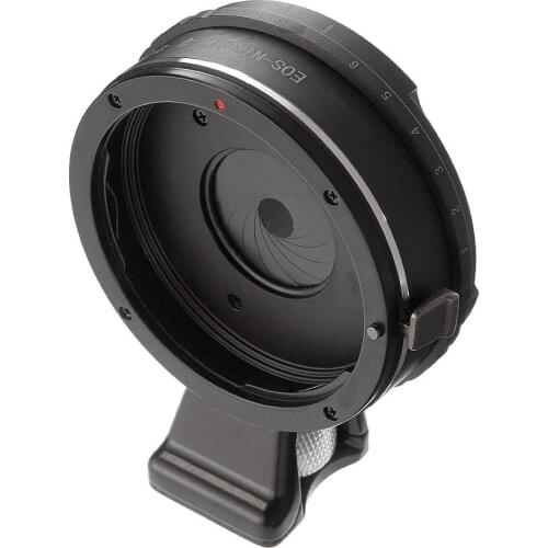 Built-in Aperture Adapter Ring for Canon EOS EF Lens to Nikon 1 Mount Adapter J4 J5 V1 V2 S1 S2