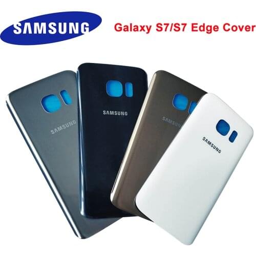 Samsung Galaxy S7 S7 Edge Back Battery Cover 3D Glass Door Rear Housing Cover for Samsung S7Edge Replacement Cover