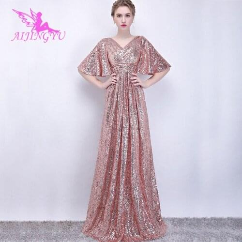 AIJINGYU Long Dress Elegant Evening Party Gown 2021 Women Formal Special Occasion Dresses Fashion Sexy Ball Gowns FS252