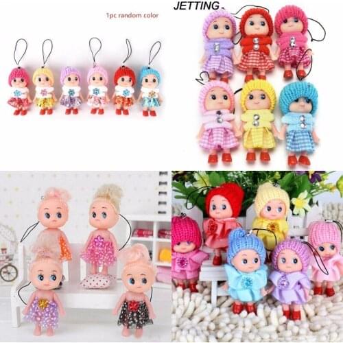 1PCS 8cm Mini Ddung Doll Best Toy Gift for Girl Confused Doll Key Chain Phone Pendant Ornament Hot Sale