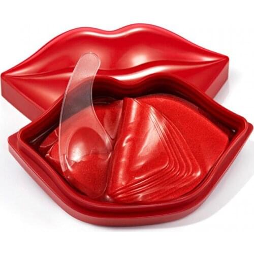 20Pcs/Box Lips Care Mask Cherry Hydrating Moisturizing Nourishing Lip Mask Anti-Drying Diminishing Lip Lines Enhance Mask TSLM1