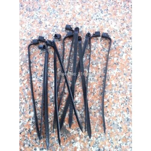 7*200mm Cable Zip Ties For Custom Wire Motorcycle Car Hotrod Ratrod Pack Of 50pcs