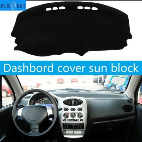 For Chery QQ A1 QQ3 QQ6 Sweet IQ MVM110 A1 08-11 Dashboard Cover Sun Shade Dash Mat Pad Carpet Car Stickers Interior Accessories