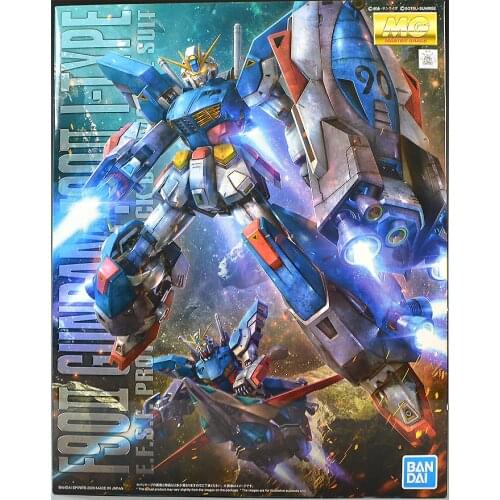 BANDAI GUNDAM MG 1/100 F90 II 2 Formula Gundam model kids assembled Robot Anime action figure toys