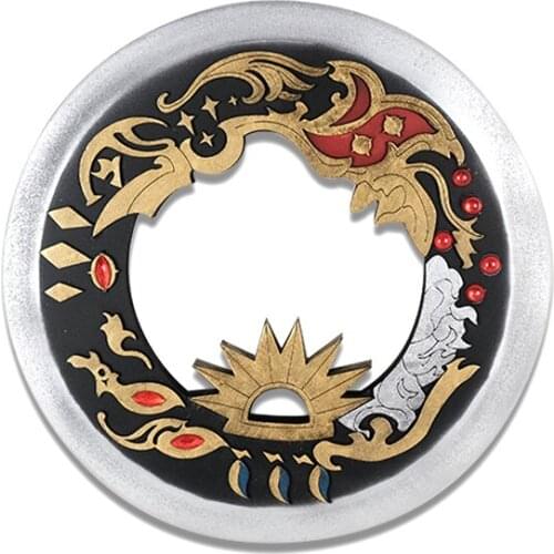 Final Fantasy XIV FF14 Dancer Black Sky Wheel Ring Blade Double Ring Cosplay props for Cosplay performance non-destructive