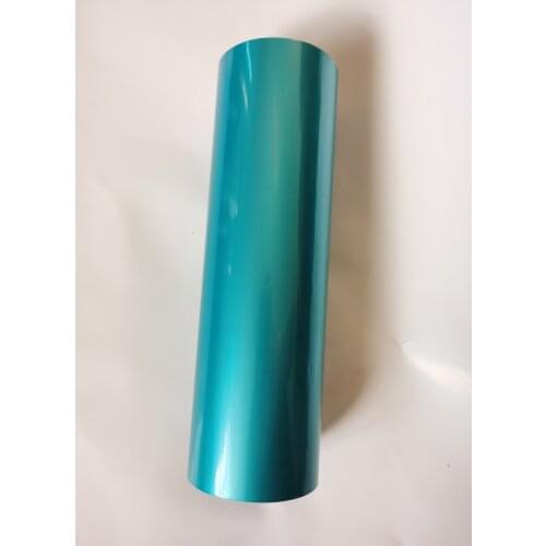 Hot stamping foil pearl foil 706 Lake blue color hot press on paper or plastic 21cm x 120m or 64cm x 120m