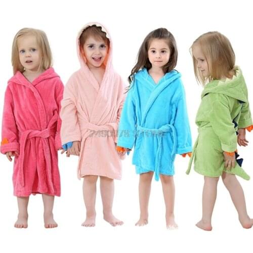 2020 High Quality Winter Bathrobes Wrap Newborn Photography Accessories Props Baby Robe Cartoon Hoodies Girl Boys Sleepwear