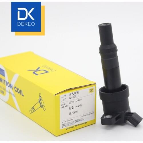 DEKEO Ignition Coils For Kia motor Optima (MS) 2.7L G6BA Hyundai New Santafe (CM) 2.7L G6EA 27301-3E100
