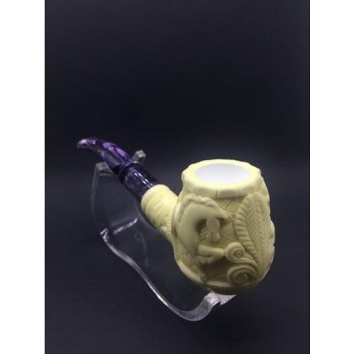 Horse meerschaum pipe turkish tobacco