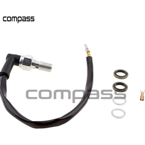 M10x1.25 Pitch Hydraulic Brake Light Switch For Yamaha Motorcycle