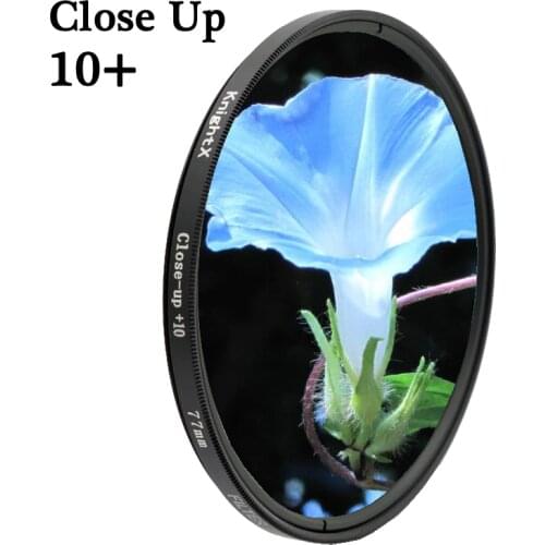 KnightX 49mm 52mm 58mm 62mm 67mm 72mm Macro close up Camera Lens Filter 10+ For canon eos nikon d5300 400d 2000d 60d 1300d