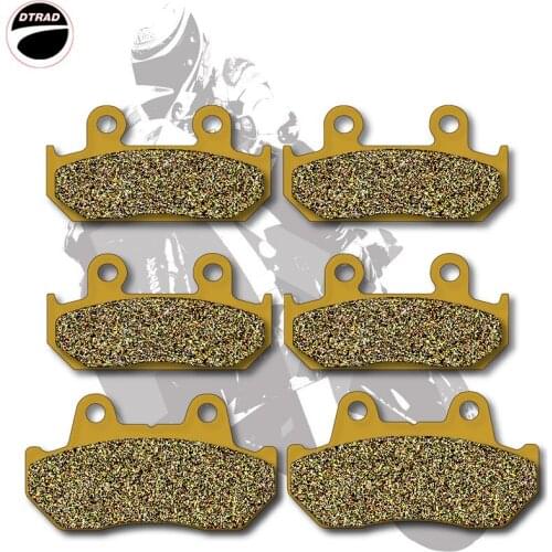 Moto Brake Pads Front+Rear For HONDA CBR 400 1986 500 87-90 NSR 250 1986 VFR 400 85-87