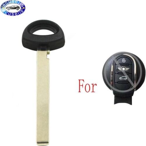 Uncut Insert Emergnecy Remote Key Blade for BMW Mini R55 R56 R57 R58 R59 R60