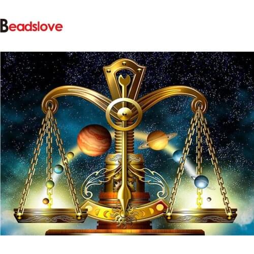 Full square round diamond painting Aquarius painting diamond embroidery 5D rhinestone mosaic diamond inlaid constellation art