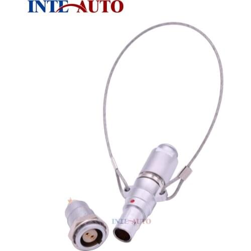 Male plug female socket connector 1B TNG ZGG 2,3,4,5,6,7,8,10,12,14,16 Pin, IP50 metal circular push pull connector