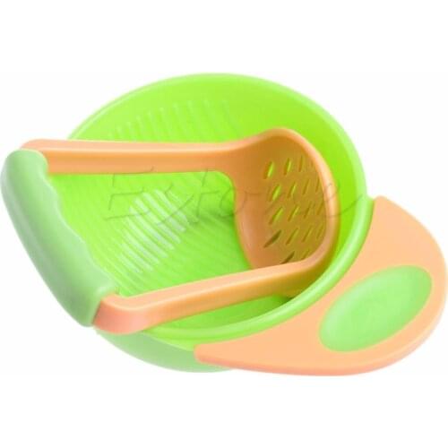 YAS Baby Kids Food Dishes Grinding Bowl Baby Children Handmade Grinding Supplement Infant Food Mill Bowl