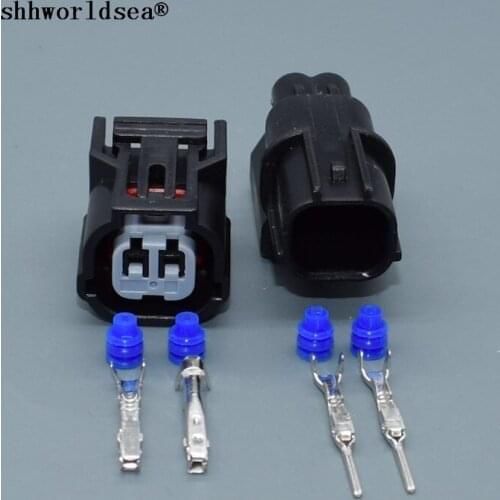 Worldgolden (bottom type) 2pin 1.2MM for Honda intake pressure sensor connector Accord small light turn signal socket