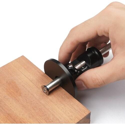 Wheel Marking Gauge Woodworking Marking Scriber With Replacement Cutters Solid Metal Bar Wood Scriber Hand Tools For Carpenter
