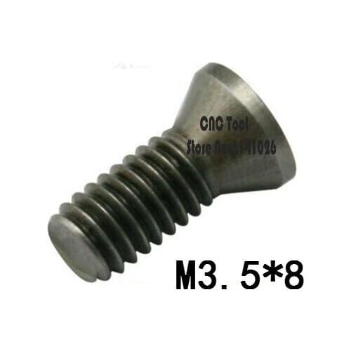 10pcs M3.5*8mm CNC lathe tool spare screws Torx screws ,Insert Torx Screw for Replaces Carbide Inserts lathe accessories