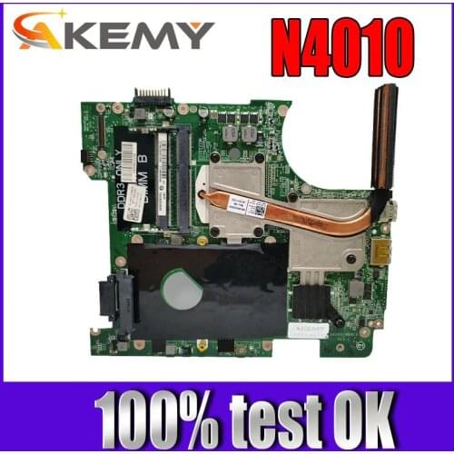 Akemy CN-07NTDG 07NTDG DA0UM8MB6E0 For DELL Inspiron 14R N4010 14 Inch laptop motherboard HD GMA HM57 DDR3 Free cpu