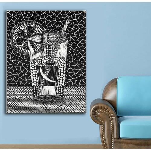 Print Oil Painting Wall painting Yayoi Kusama Lemon Squash 1991 Home Decorative Wall Art Picture For Living Room painting